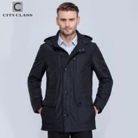 16060 High Quality Multi-Pocket Casual Plain Windbreaker Coats Hot Sale Fashion Men Hooded Polyester Jacket