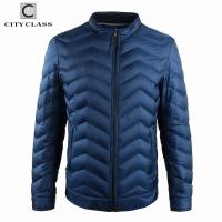 17916 Top Selling Fashion Men's Outdoor Down Jackets High Quality Custom Blue Warm Winter Down Coats For Men
