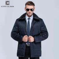 15517 Wholesale Casual Man Thick Winter Windbreak Coats Top Selling Fashion Warm Polyester Mens Jacket Coat