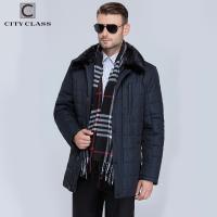 15335 Fashion Business 3M Cotton X-long Thinsulate Mens Coats Custom Warm Winter Jacket Coats Removable Lining Mink Coll