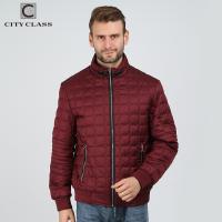 16535 New Model Casual Men Short Jackets Wholesale Custom Slim Fitted 100% Polyester Qulted Jacket