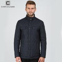 16503 Best Selling OEM Man Casual Quilted Jackets Wholesale Custom Slim Fit Zipper Jacket For Men