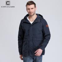 3803 Hot Sale Custom Men 100% Cotton Washed Windbreakers Jackets New Design Casual Multi-Colors Trench Coats