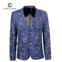 MXZ-6003 New Design Man Casual Two Buttons Suit Coat Top Selling Fashion Mens Silm Fit Blazer
